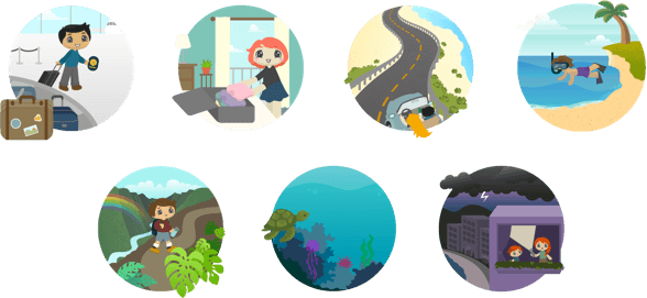 travel smart badges