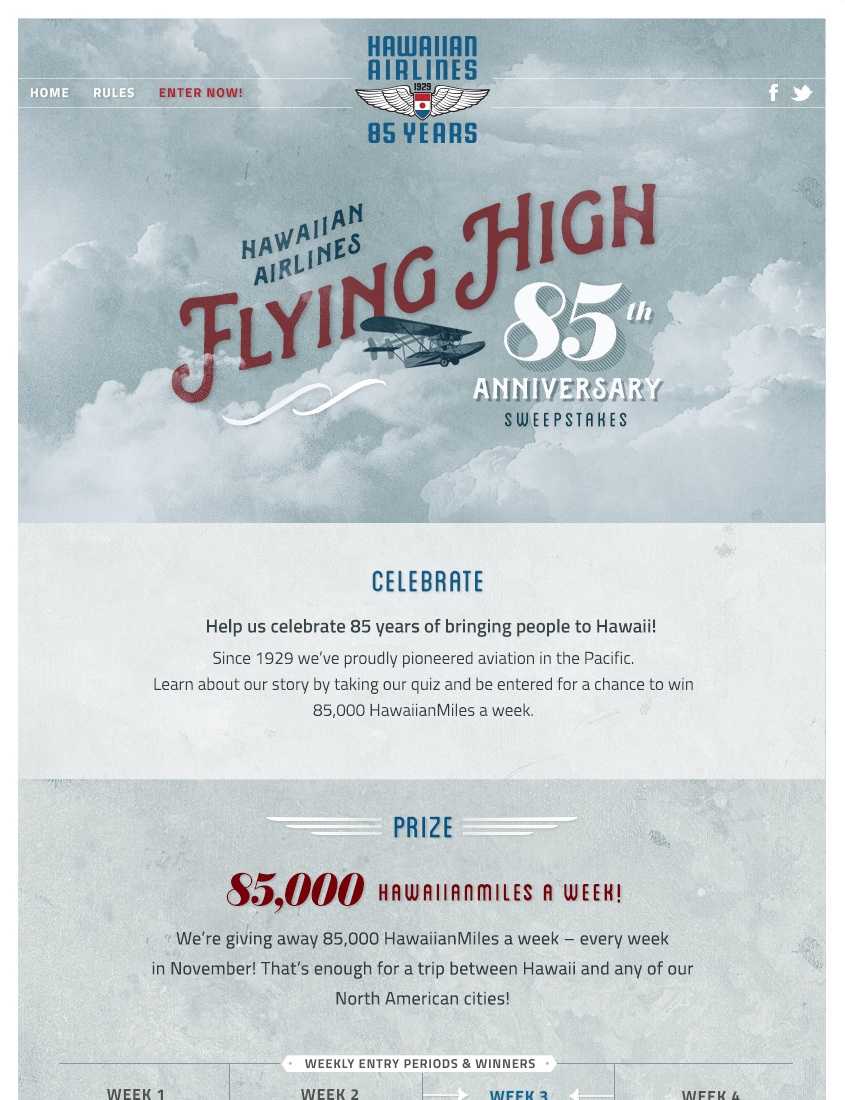 85th Anniversary